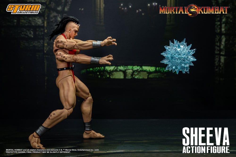 Mortal Kombat Eylem Şekil 1/12 Sheeva 18 cm