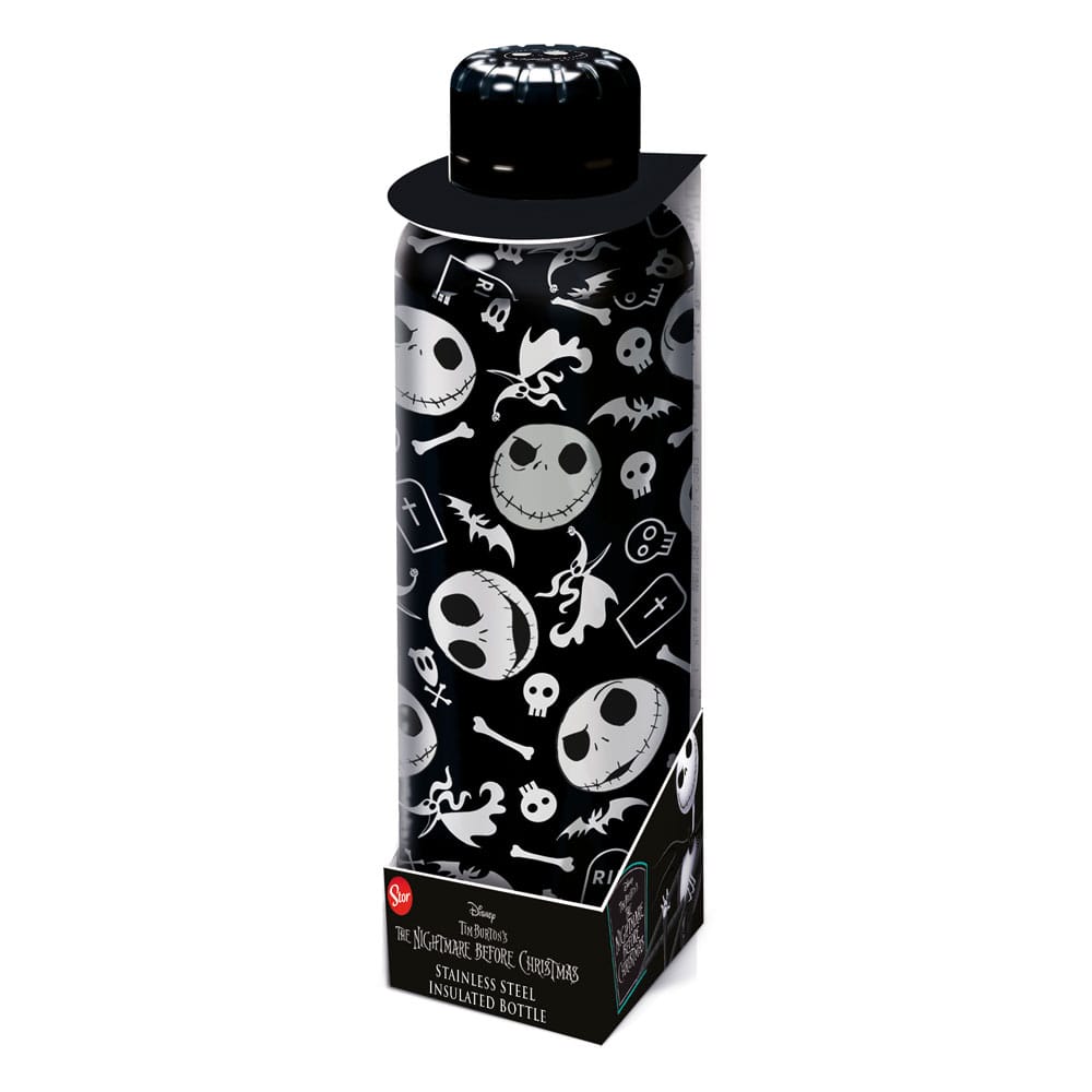 Nightmare Before Christmas Water Bottle Logo