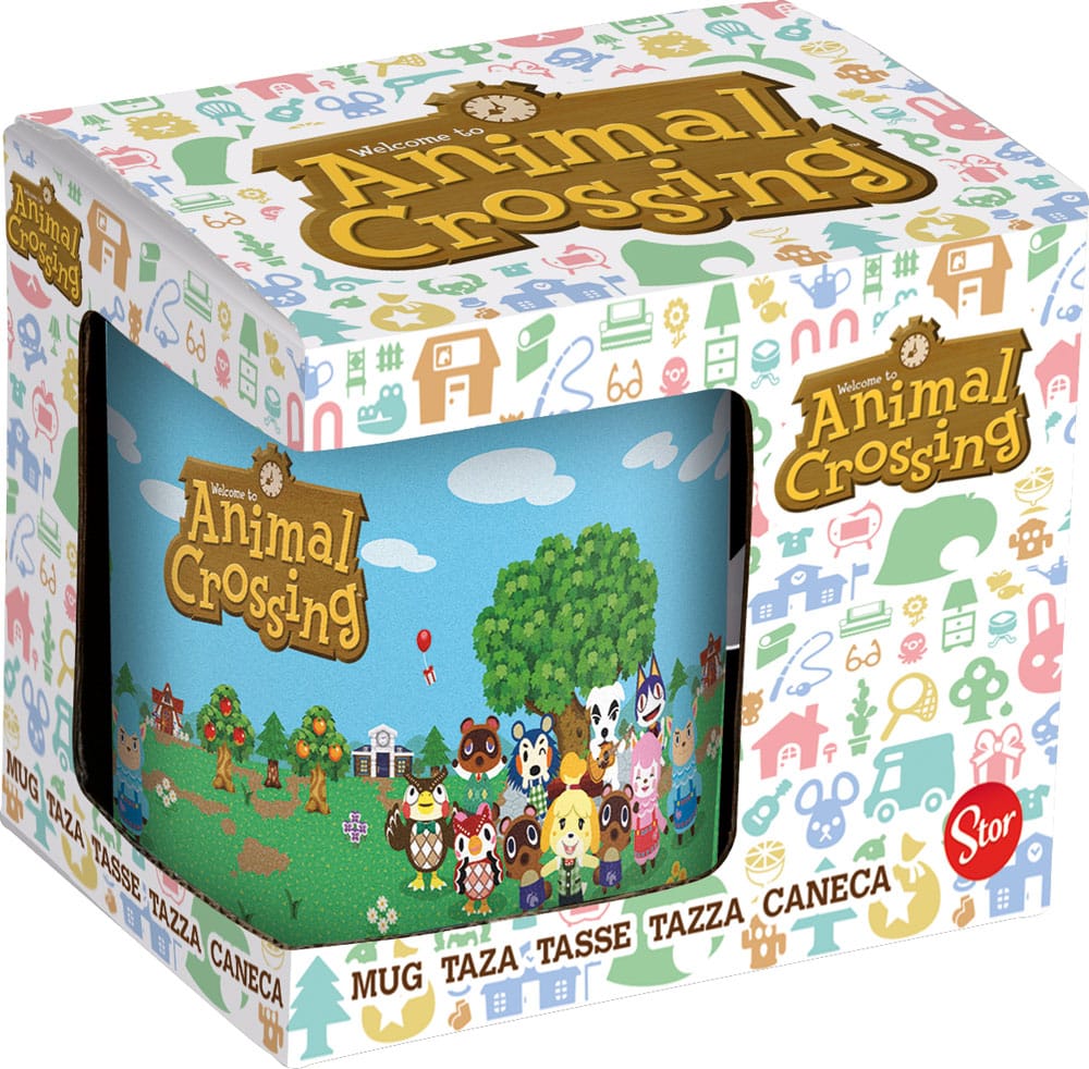 Animal Crossing Mug Case Logo & Characters 325 ml (6)