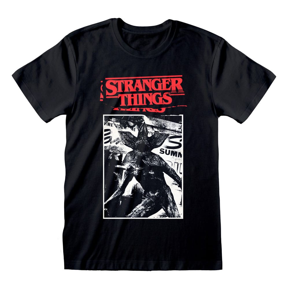 Stranger Things T-shirt artikel uitgesneden