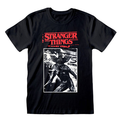 Stranger Things T-shirt artikel uitgesneden
