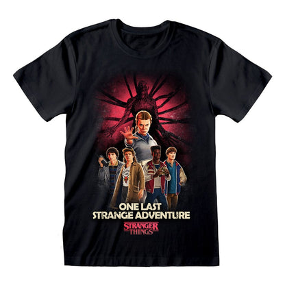Stranger Things T-shirt Groep Artwork One Last Strange Adventure Kleur