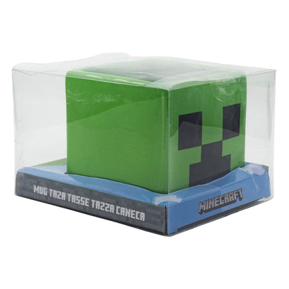 Minecraft 3d krus creeper ansigt 445 ml