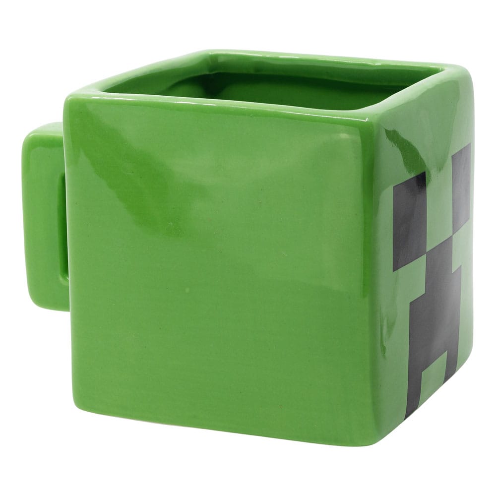 Minecraft 3d krus creeper ansigt 445 ml