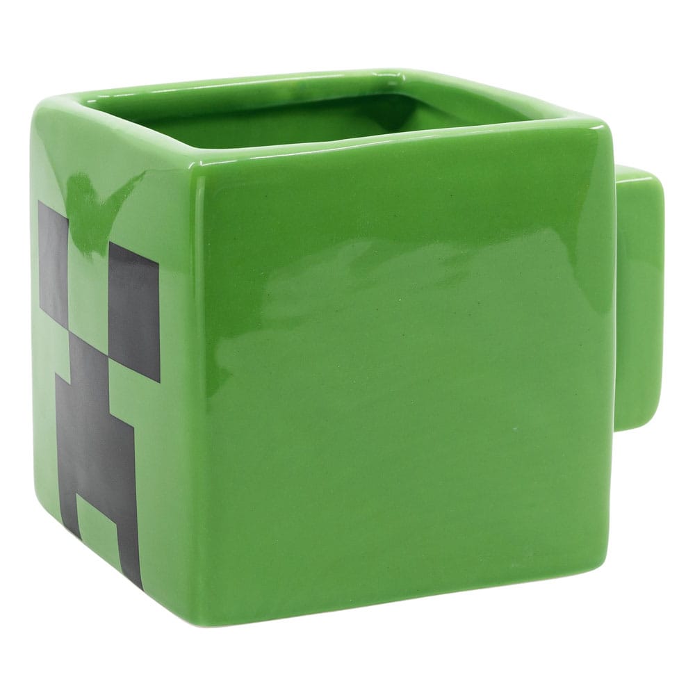 Minecraft 3d krus creeper ansigt 445 ml