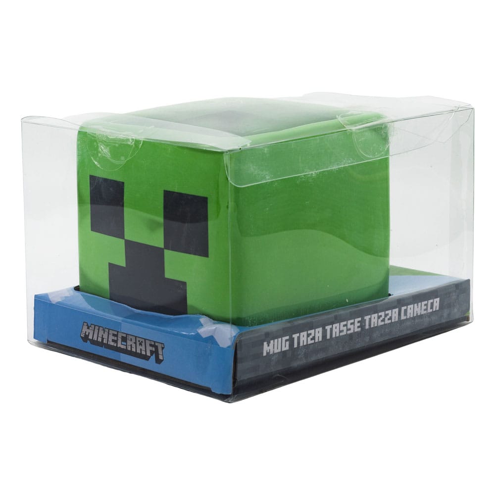 Minecraft 3d krus creeper ansigt 445 ml