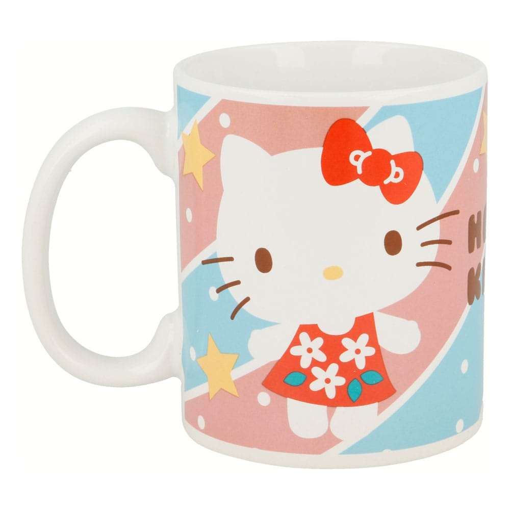 Sanrio Mug mignon Hello Kitty Robe rouge 325 ml