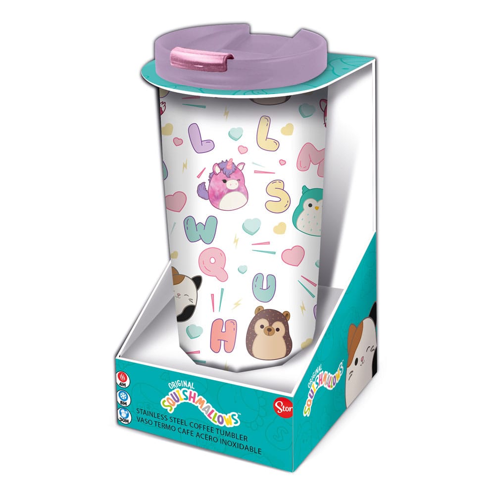 Squishmallows Edelstahl -Reisebecher Charakter