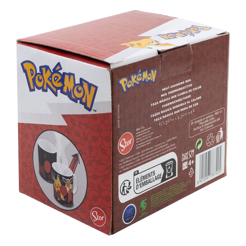 Pokémon varmeændring krus 325 ml