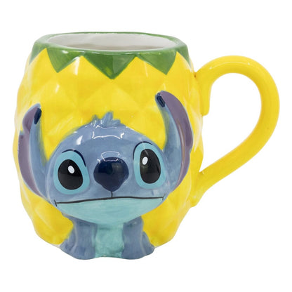 Lilo & Stitch 3D Mug Stitch ananas 414 ml