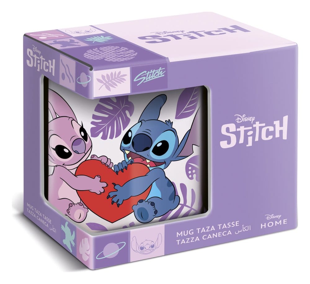 Lilo & Stitch Tasse Angel & Stitch Herz 325 ml