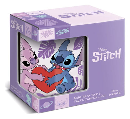 Lilo & Stitch Tasse Angel & Stitch Herz 325 ml