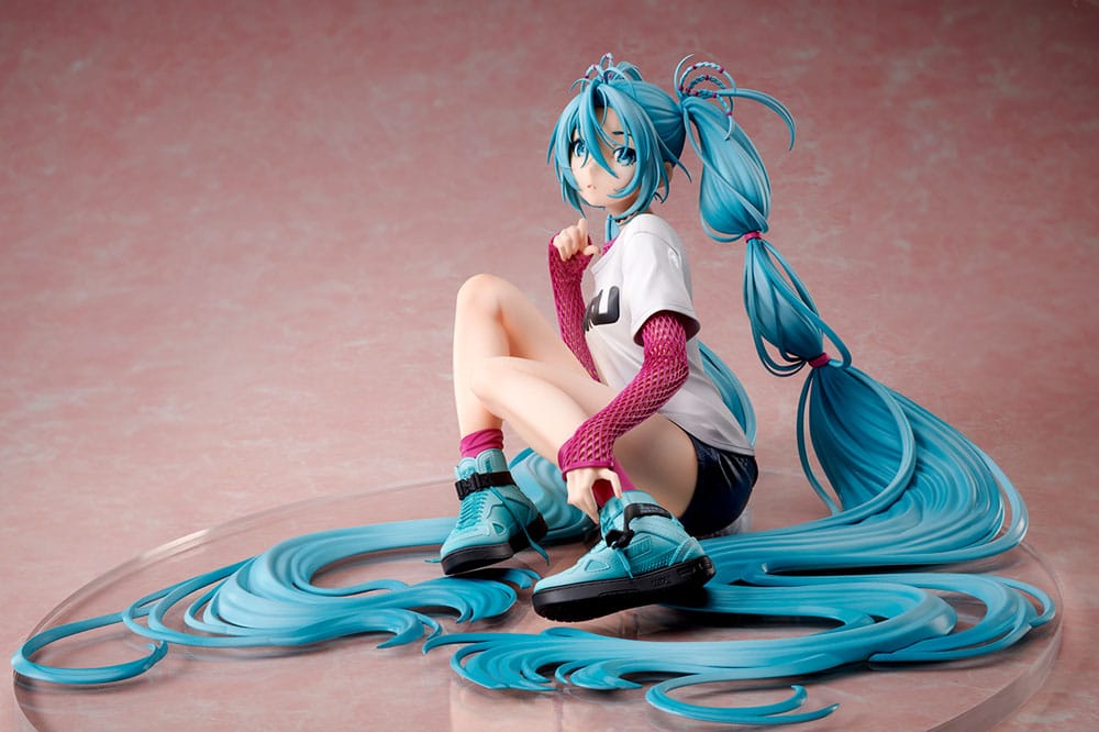 Hatsune Miku Statup 1/4 Yoneyama Mai Najnoviji ulični stil "Slatko" 17 cm