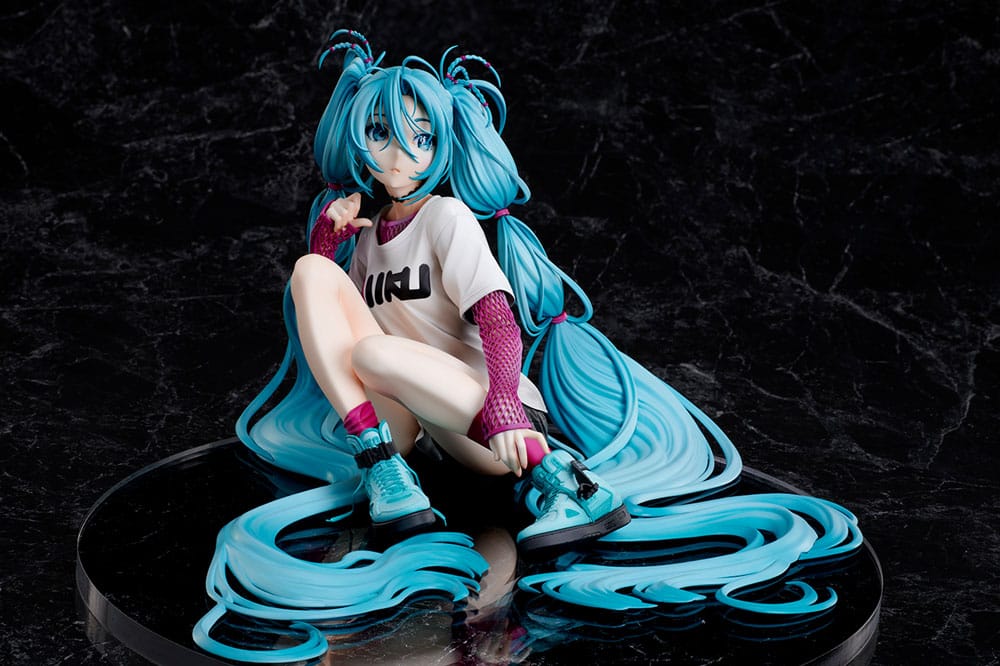 Hatsune Miku Statup 1/4 Yoneyama Mai Najnoviji ulični stil "Slatko" ograničeno izdanje 17 cm