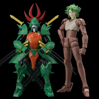 Chou-Dan-Kadou Yoroiden-Samurai Troopers Actionfigur Doku Mashou Naaza 15 cm