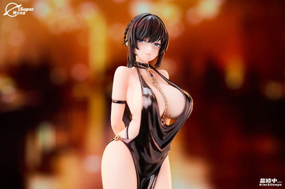 Original karaktärsstaty 1/6 Shiho Miyamae Party Dress Ver. Illustrerad av Jackdempa 27 cm