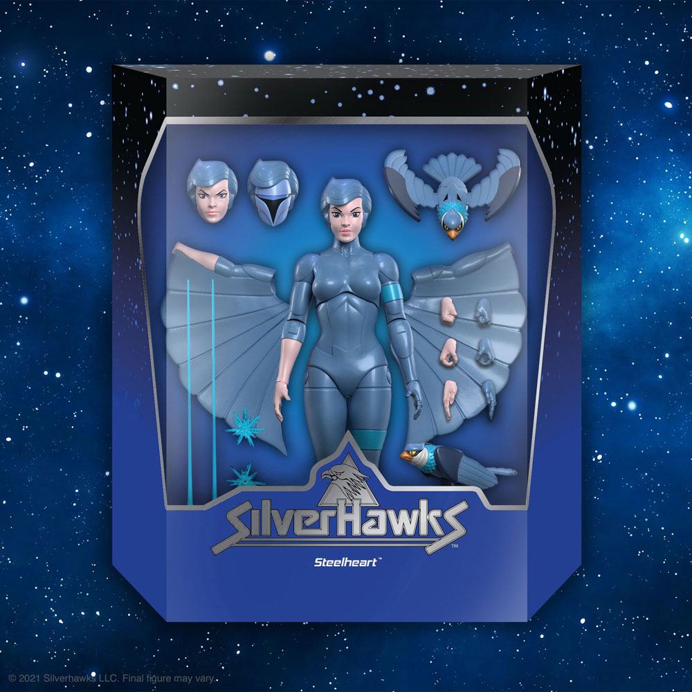 Silverhawks Ultimates Action Slika Steelheart 18 cm