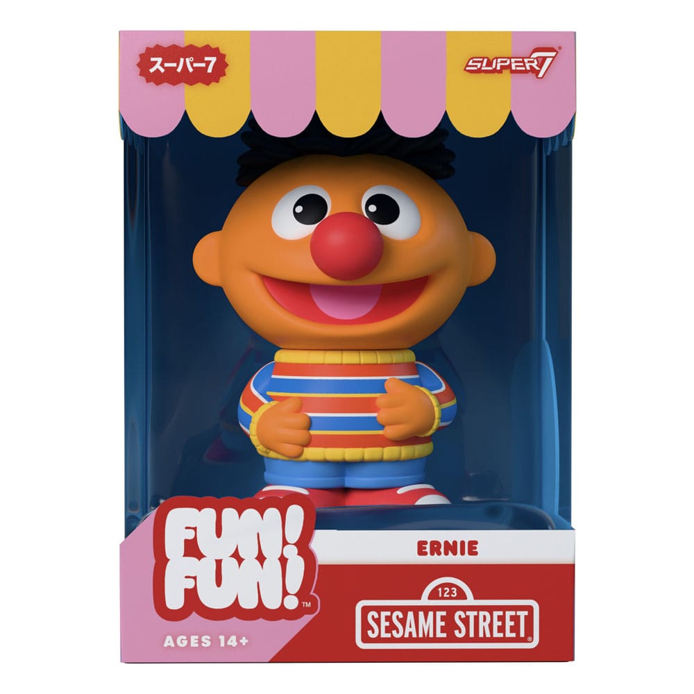 Rue Sésame FUN ! AMUSANT! Figurine en vinyle Wave 02 Ernie 13 cm