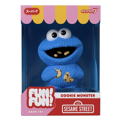 Rue Sésame FUN ! AMUSANT! Figurine en vinyle Wave 02 Cookie Monster 13 cm