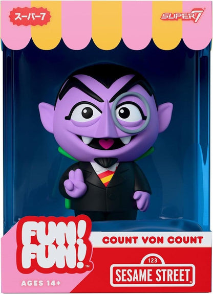 Sesamstraßenspaß! Spaß! Vinylfigur Wave 01 - Count von Count 18 cm