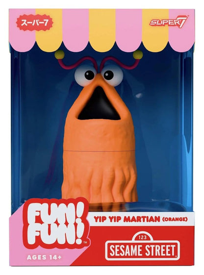 Sesamstraßenspaß! Spaß! Vinylfigur Yip Yip Martian (Orange) 18 cm