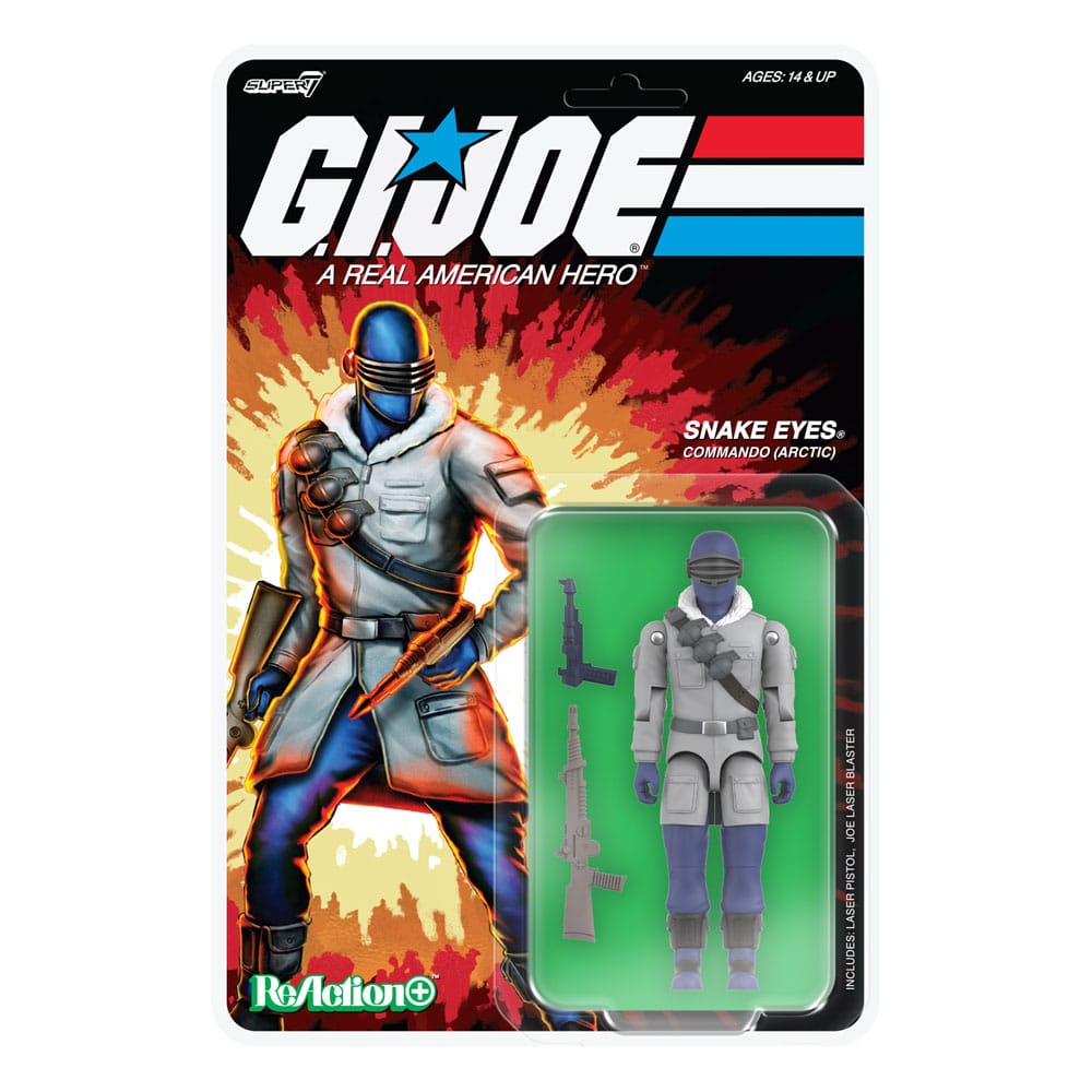 GI Joe (film) ReAction+ Actionfigur Wave 5 Arctic Snake Eyes (film) 10 cm