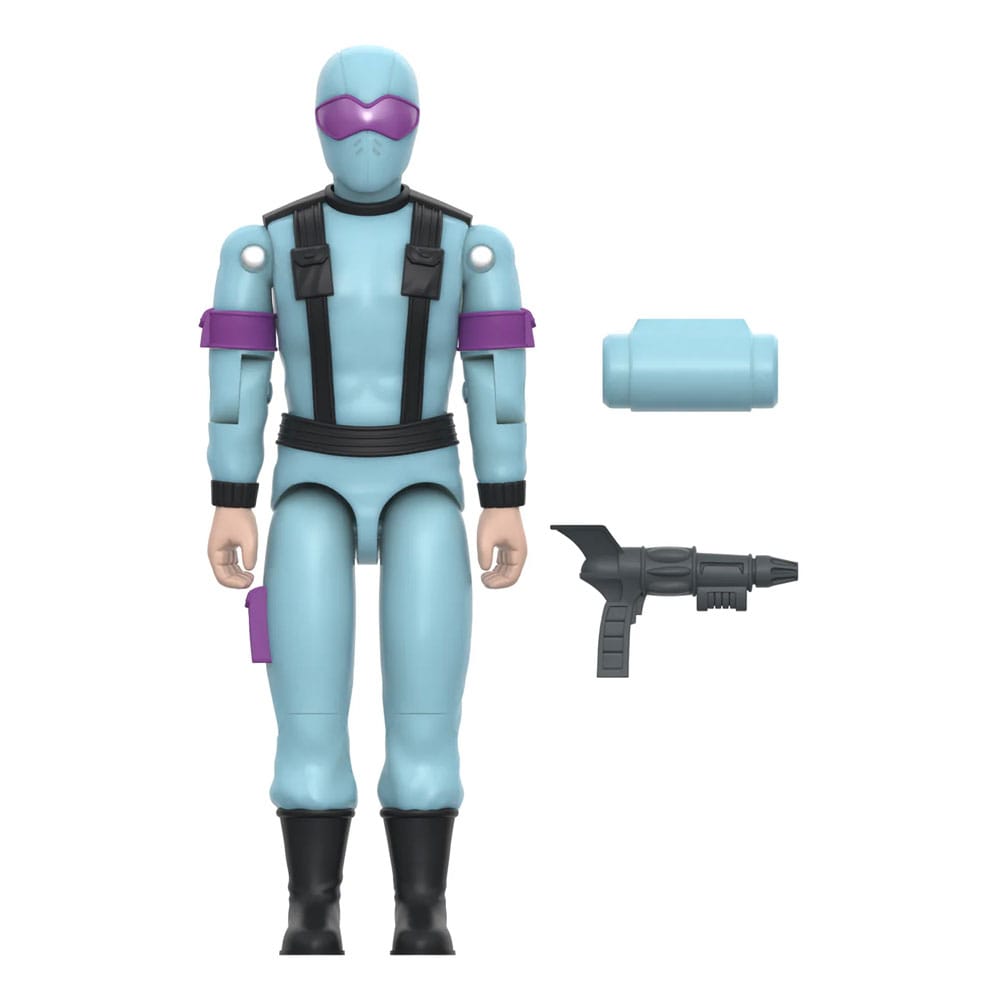 GI Joe ReAction+ Action Figure Wave 06 Snake Eyes (Rosso Bagliore, Cristallo Veleno) 10 cm