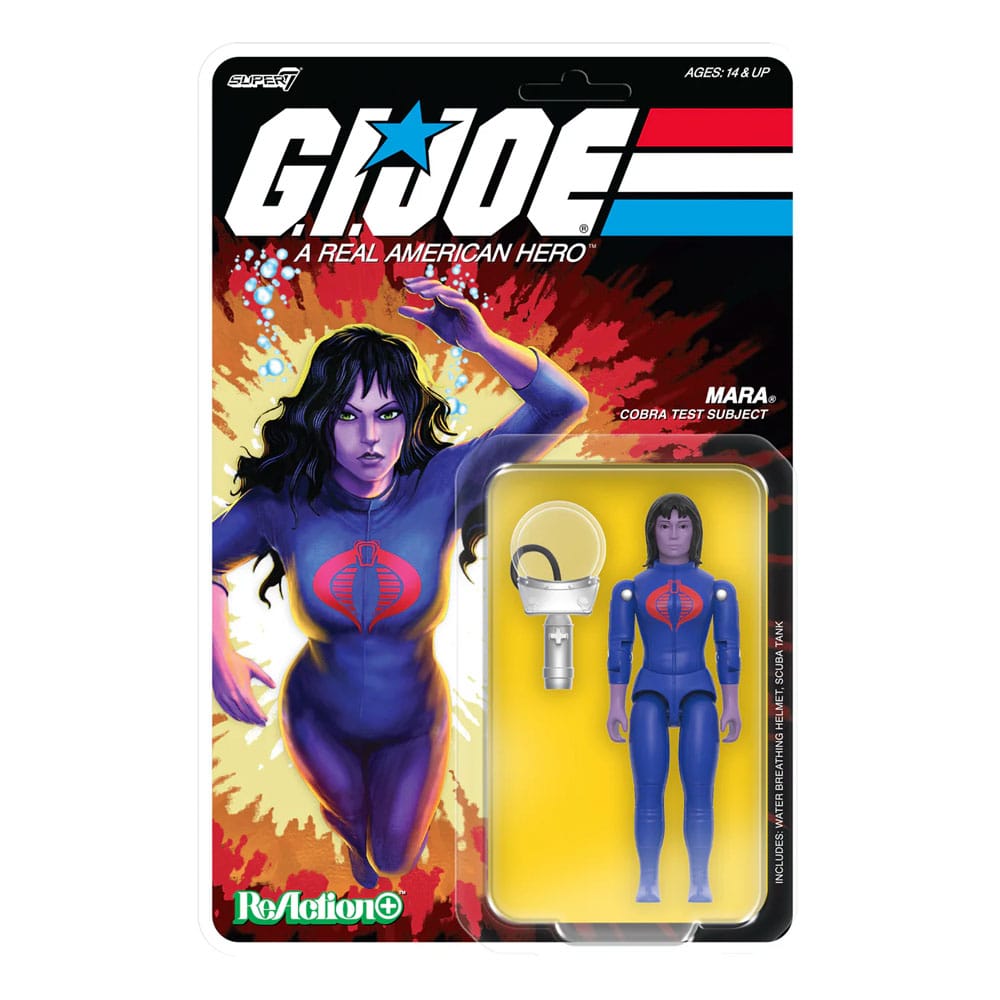 GI Joe ReAction+ Action Figur Wave 06 Mara 10 cm
