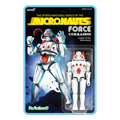 Micronauts ReAction+ Actionfigur Force Commander 9 cm