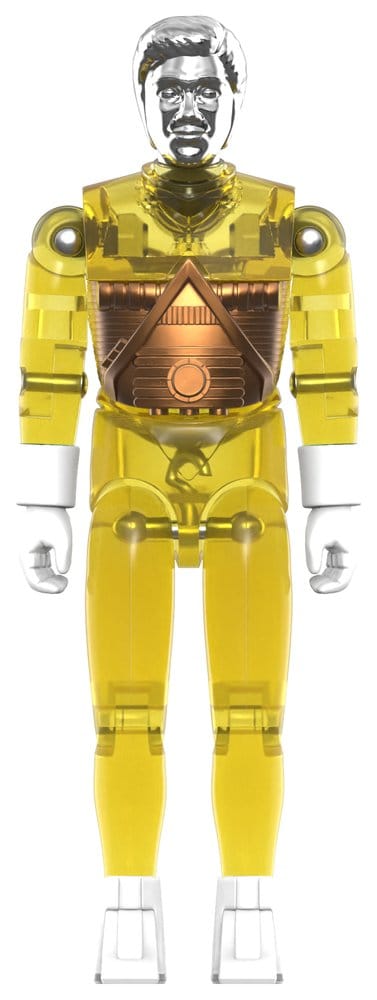 Micronauts ReAction+ Actionfigur Wave 03 Zeitreisender (Transluzent Gelb) 10 cm