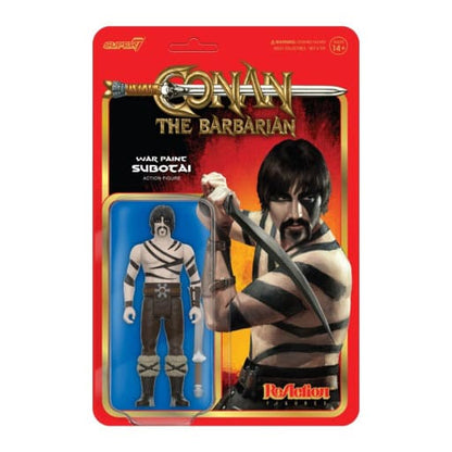 Conan le barbare de réaction d'action Figure Wave 02 subotai (peinture de guerre) 10 cm