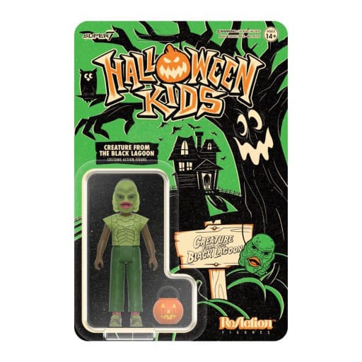 Universal Monsters Halloween Kids Reaction Action Figure Creature från Black Lagoon Girl (Universal Monsters) 10 cm