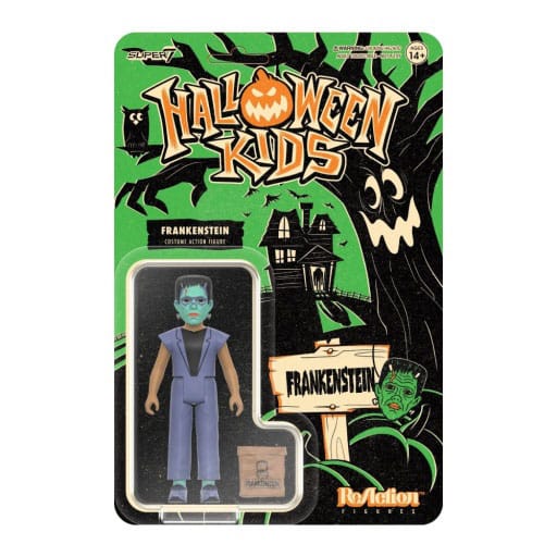 Evrensel Canavarlar Cadılar Bayramı Kids Reaksiyon Aksiyon Figürü Frankenstein (Universal Monsters) 10 cm