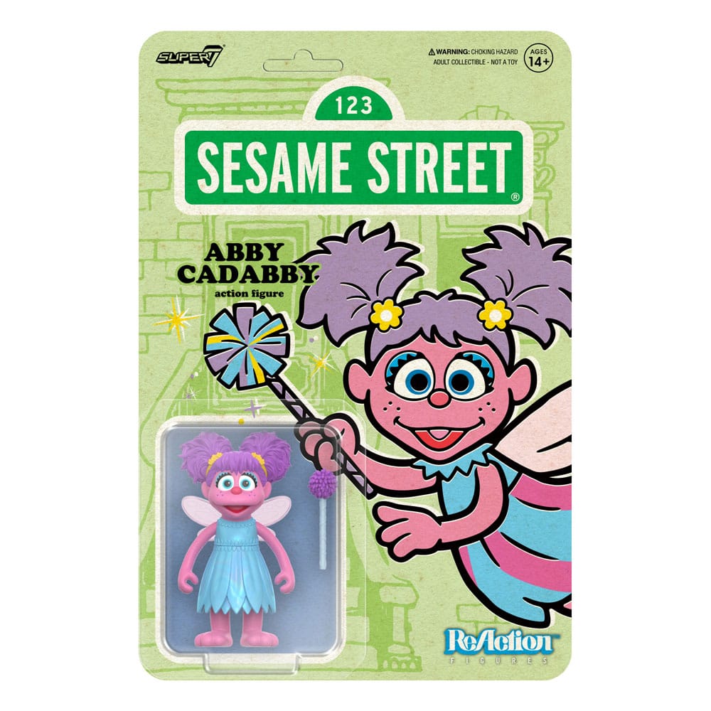 Sesame Street ReAction Action Figur Wave 05 Abby Cadabby 10 cm