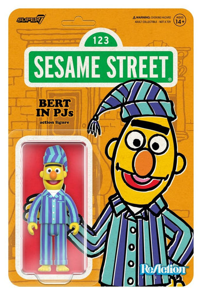 Figura de acción Barrio Sésamo ReAction Wave 06 Bert (PJ) 10 cm