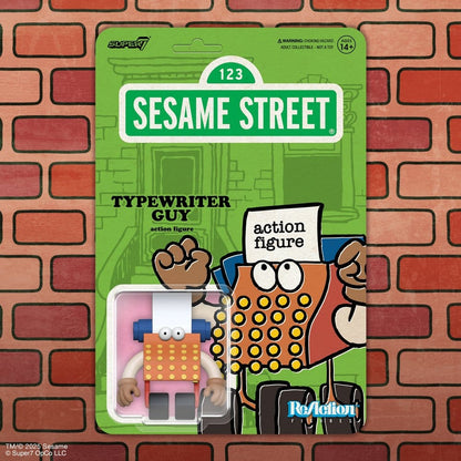 Sesame Street ReAction Actionfigur Wave 06 Typewriter Guy 10 cm
