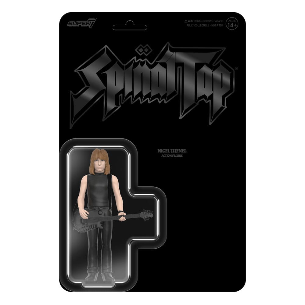 Spinal Tap ReAction Actiefiguur Wave 02 Nigel Tufnel (None More Black) 10 cm