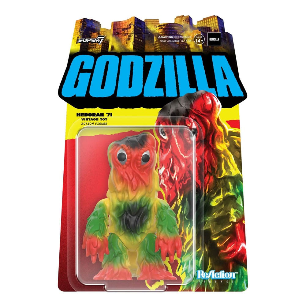 Godzilla Toho Reaction Action Figure Hedorah Vintage Toy 10 cm