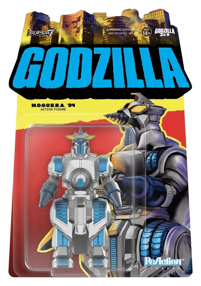 Godzilla Toho ReAction Figurine M.O.G.U.E.R.A. 10 cm