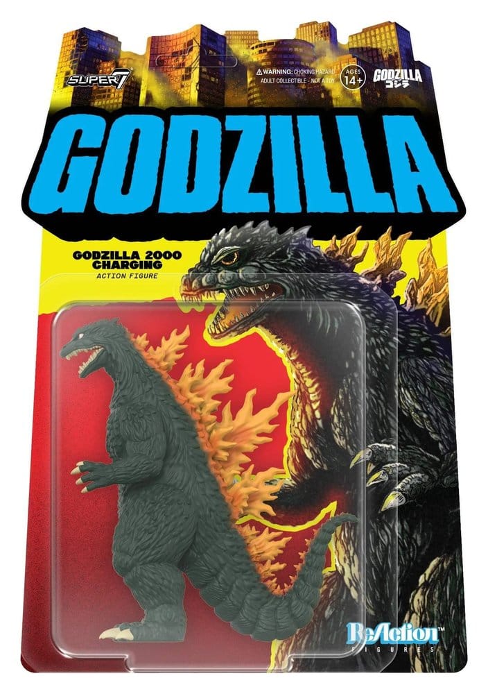 Godzilla Toho ReAction Action Figur Godzilla (2000, Opladning) 24 cm
