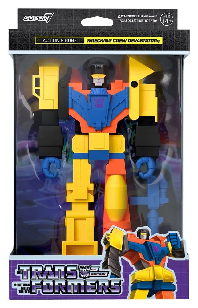 Transformers ReAction Aksiyon Figürü Devastator 10 cm