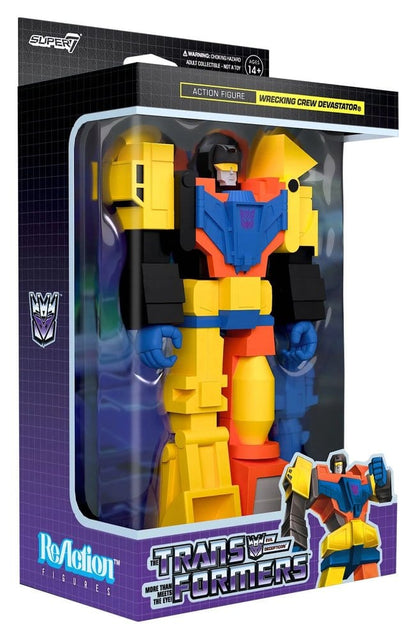 Transformers ReAction Aksiyon Figürü Devastator 10 cm
