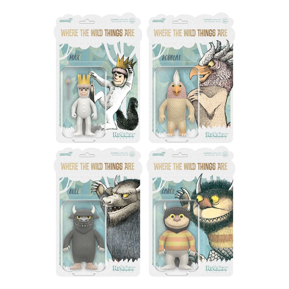 Where The Wild Things Are ReAction Akcijska figurica Wave 01 Carol (Čudovište) 10 cm