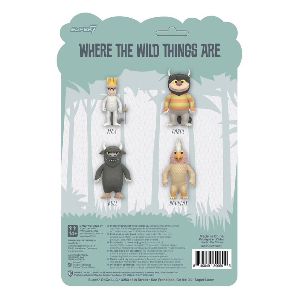 Where The Wild Things Are ReAction Akcijska figurica Wave 01 Carol (Čudovište) 10 cm