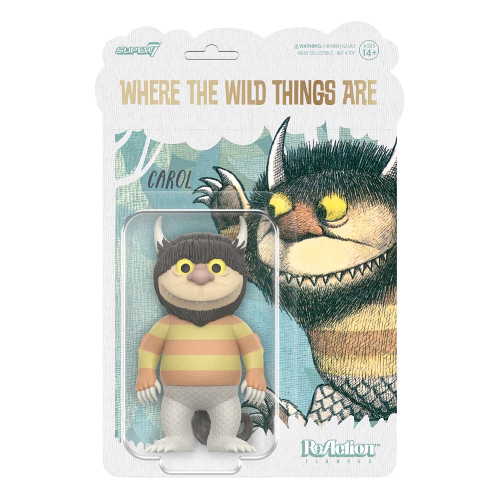 Where The Wild Things Are ReAction Akcijska figurica Wave 01 Carol (Čudovište) 10 cm