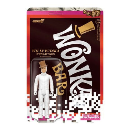 Willy Wonka e The Chocolate Factory (1971) Reaction Action Figure Wave 03 Willy Wonka (Suit White) 10 cm