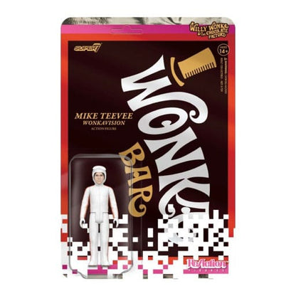 Willy Wonka e The Chocolate Factory (1971) Reaction Action Figura Wave 03 Mike Teevee (White Suit) 10 cm