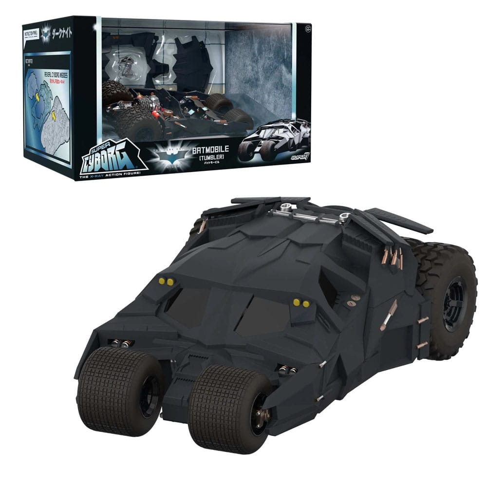 Batman 1989 Super Cyborg Voertuig Batmobile Tumbler (full colour) 33 cm