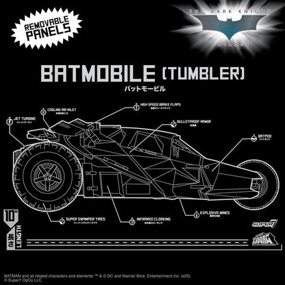 Batman 1989 Super Cyborg Voertuig Batmobile Tumbler (full colour) 33 cm