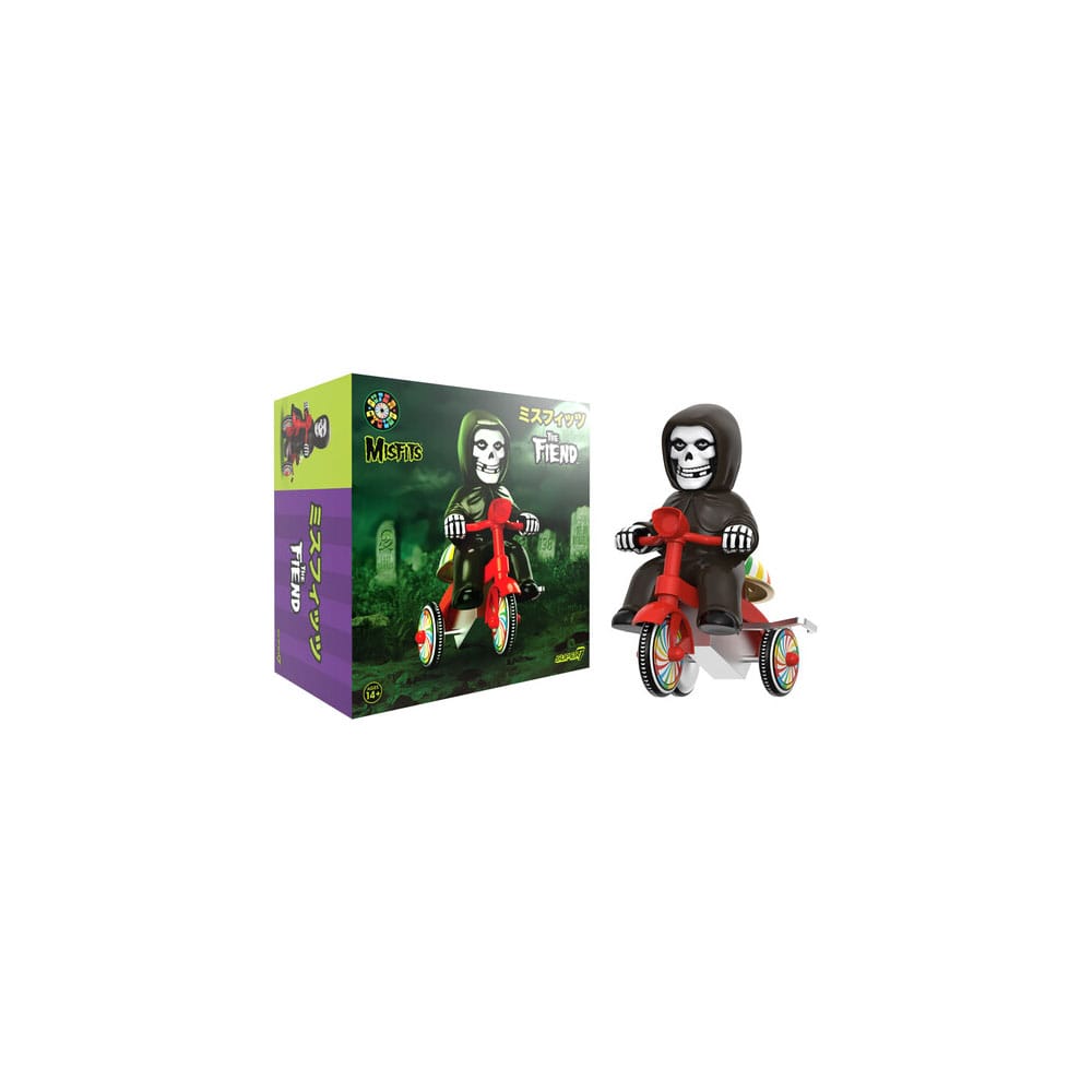 Misfits Super Cycles Action Figura Mumy Boy (crna s crvenim trikeom) 13 cm